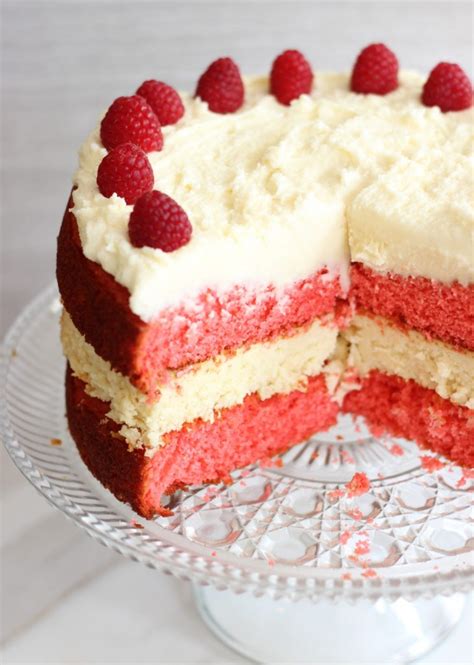 Preheat the oven to 350 degrees. Raspberry White Chocolate Cheesecake Cake