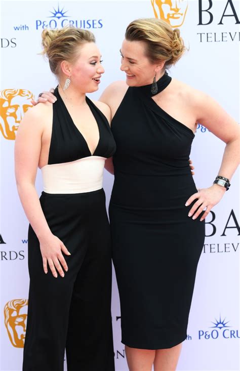 Kate Winslet And Daughter Mia Threapleton Attend Bafta Tv Awards Photos Sheknows