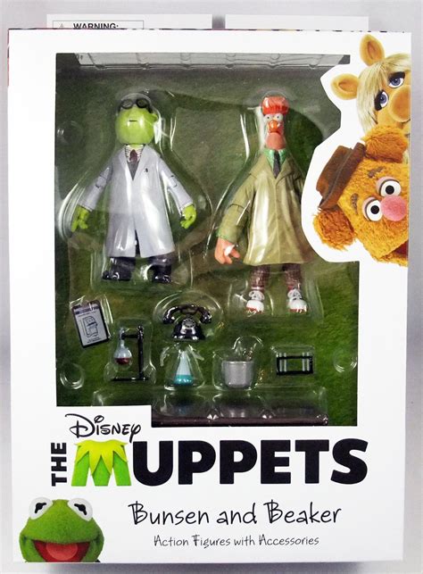 The Muppet Show Bunsen Honeydew And Beaker Action Figure Diamond
