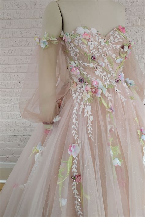 Fairy Tale Garden Wedding Dress By Catherine Langlois Fairy Wedding
