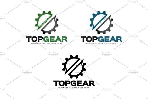 Top Gear Logo Gear Logo Social Media Drawings Logo