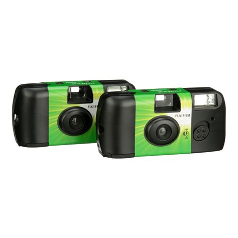 Fujifilm Disposable 35mm Camera With Flash 2 Pack