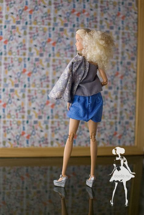 Объемная юбка майка и жакет с карманами Dollclothes