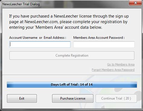Newsleecher Configure Windows To Download