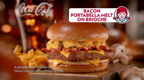 Wendys Bacon Portabella Melt On Brioche Tv Commercial Melt With You