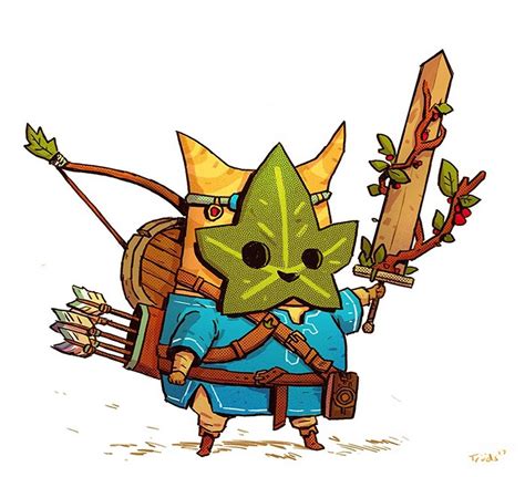Art The Korok That Was Promised By Lady T Rbreathofthewild