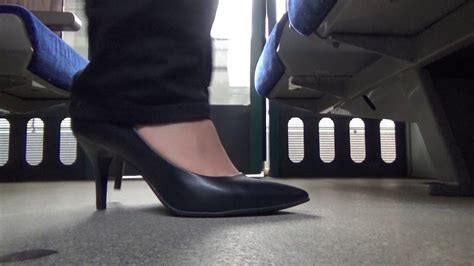High Heels On The Train Youtube