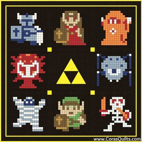 Legend Of Zelda Free Quilt Along And Block Of The Month
