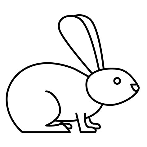 Dibujo De Conejo Para Colorear E Imprimir Dibujos Y Colores