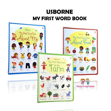 Usborne My First Word Book Kiddy Companion