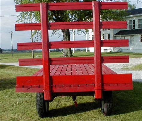 Red Hay Rack Wagons For Hay Or Hay Rides For Sale With Or Without Hay Rack