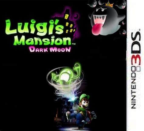 Luigi S Mansion Dark Moon Nintendo 3ds Box Art Cover By Riman717