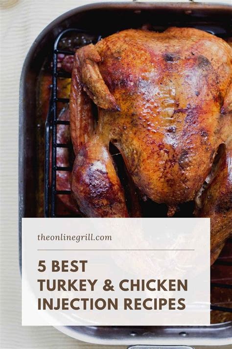 Best Turkey And Chicken Injection Recipes Bbq Smoking Grilling