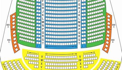Brilliant fox theater detroit seating chart with seat numbers | Seating charts, Chart, Theater