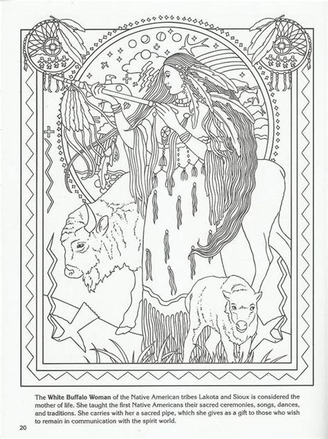Native Colouring Pages