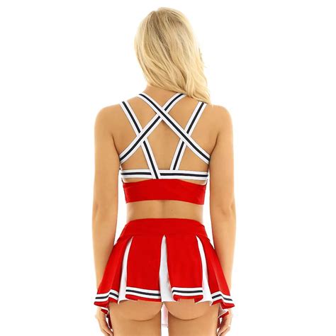 School Girl Cosplay Uniforme Sexy Lingerie Cheerleader Costume Set Fruugo Dk