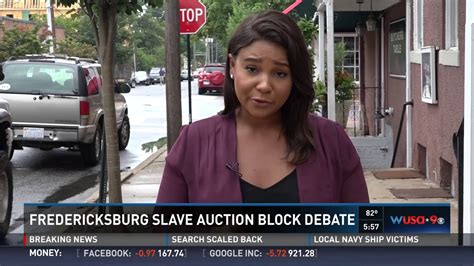 Debate Over Virginia Slave Auction Block Site Youtube