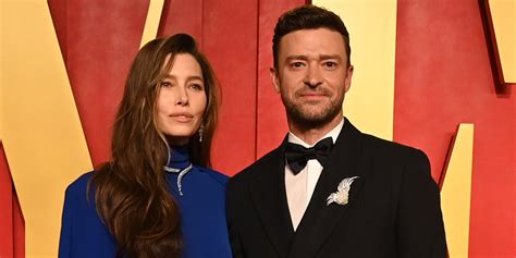 Hollywood Power Couple Dazzles At Vanity Fair Oscars Event Justin Timberlake And Jessica