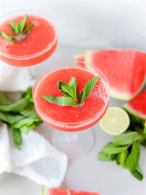 Watermelon Vodka Martini Bits And Bites
