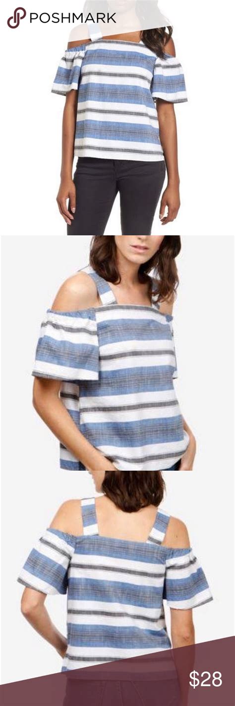 Lucky Brand Cotton Cold Shoulder Top Cold Shoulder Top Lucky Brand