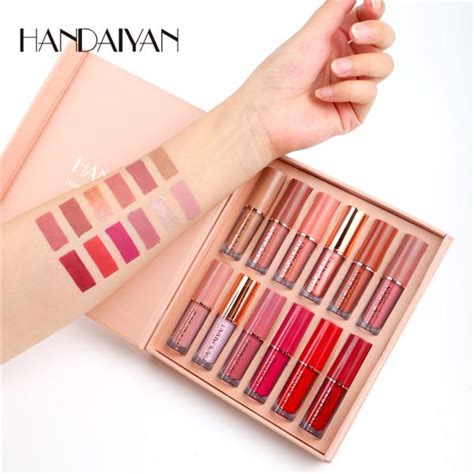 Handaiyan 12 Color Matte Liquid Lipstick Set SAJGHOR BY EVANA