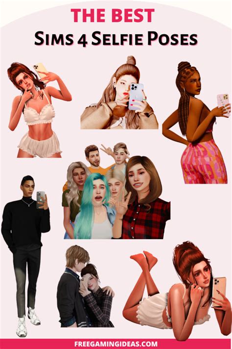 sims 4 selfie poses override on tumblr