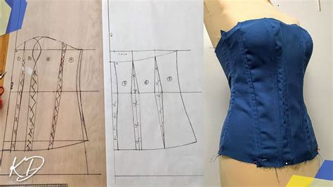 How To Make A Simple Corset Pattern