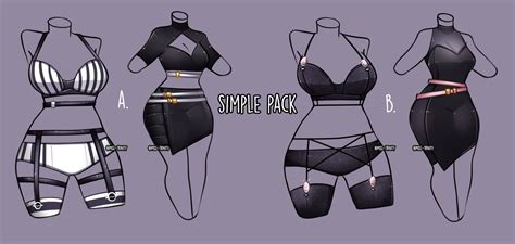Simple Pack Outfit Adopt Close By Miss Trinity On Deviantart Fashion Design Drawings Manga