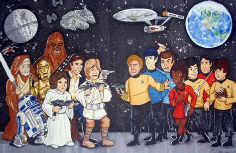 Both were/are still science fiction, but. Star Trek - Sci Fi Blog.: Beyond Star Trek and Star Wars