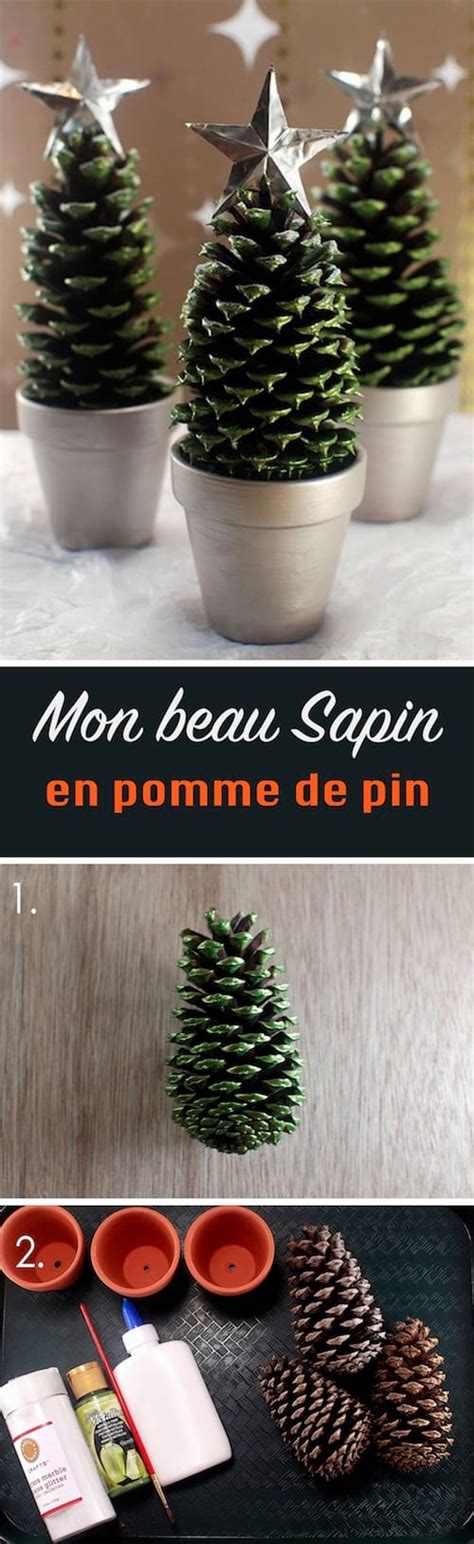 25 Super Idées De Déco De Noël Avec Des Pommes De Pin Faciles Et Pas