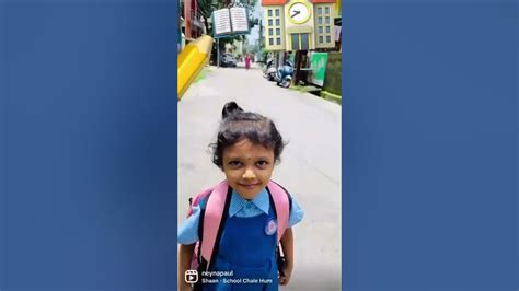 My Daughter First Day School 🏫 ️ Youtube