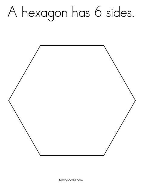 √ how many sides does a hexagon have 6