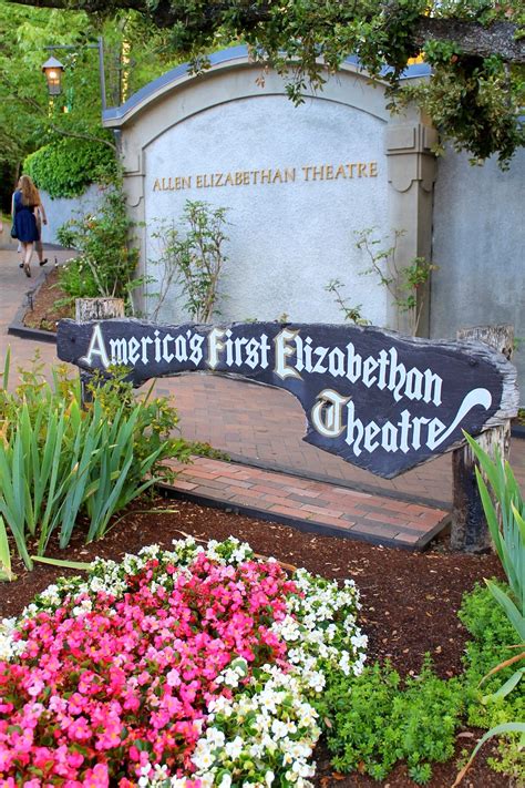 Oregon Shakespeare Festival Elizabethan Theatre Ashland Ashland Oregon