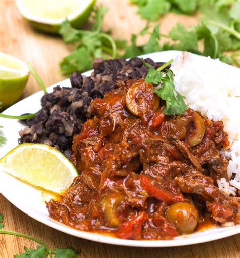 Slow Cooker Ropa Vieja Cuban Shredded Beef Stew With Peppers