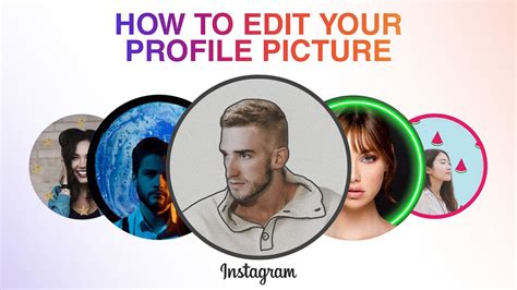 Creative Ways To Edit Your Instagram Profile Picture Picsart Youtube