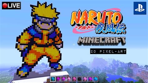 Minecraft Naruto Pixel Art Tutorial Me Showcasing Every Single Pixel