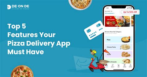 Top 5 Features Your Pizza Delivery Application Must Have
