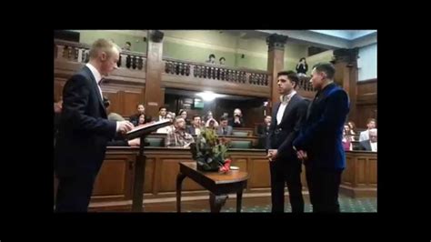 Camdens Historic First Same Sex Marriage 290314 Youtube