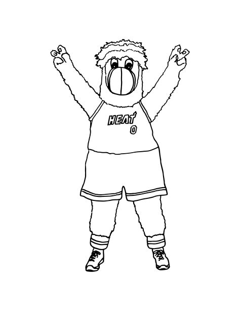 Burnie ‑ The Miami Heat Mascot