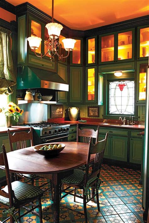 See This Image On This Eastlake Style Victorian Kitchen Features An