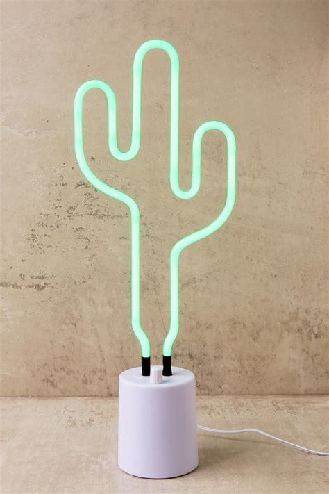Sunnylife Cactus Neon Light Large Cactus Light Lulus