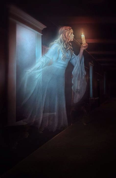 I Love This The Ghostly Girl With The Candle Very Different And Of