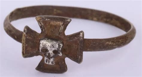 Ring War Period Ww2 German Iron Cross Wwii Ww1 Wwi Award Battlefield Artifact 149 00 Picclick