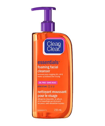 Essentials Foaming Facial Cleanser Clean And Clear Canada