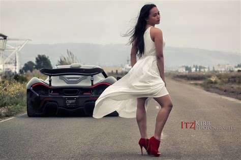 Cars And Girls Hottest Mclaren P1 Vs Girl Photoshoot Yet Gtspirit