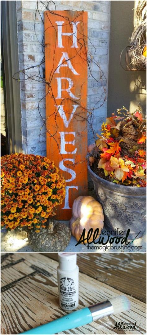 15 Diy Outdoor Fall Decor Projects For Your Garden Style