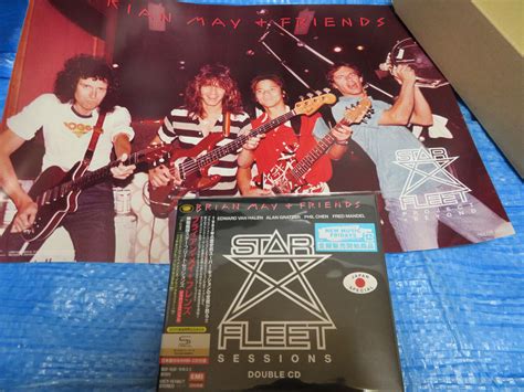 Brian May Friends Star Fleet Project Sessions Shm Cd Japan Promo B4