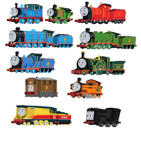 All Engines Go Characters Better Version By Anthonypolc On Deviantart