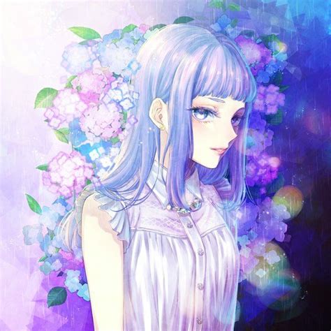 Anime Picture 1049x1049 With Original Ohagi Ymnky Long Hair Single