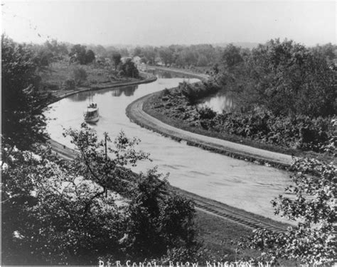 The delaware & raritan canal went from bordentown on the delaware river, across the narrow waist of new jersey to new brunswick on the raritan river, a distance of 44 miles. Open Archive: On the Delaware & Raritan Canal - Historical ...